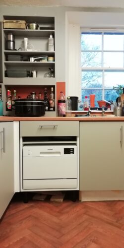 COMFEE' Table Top Dishwasher 6 Place Settings | Mini Countertop Dishwasher with LED Display & Delay Start photo review