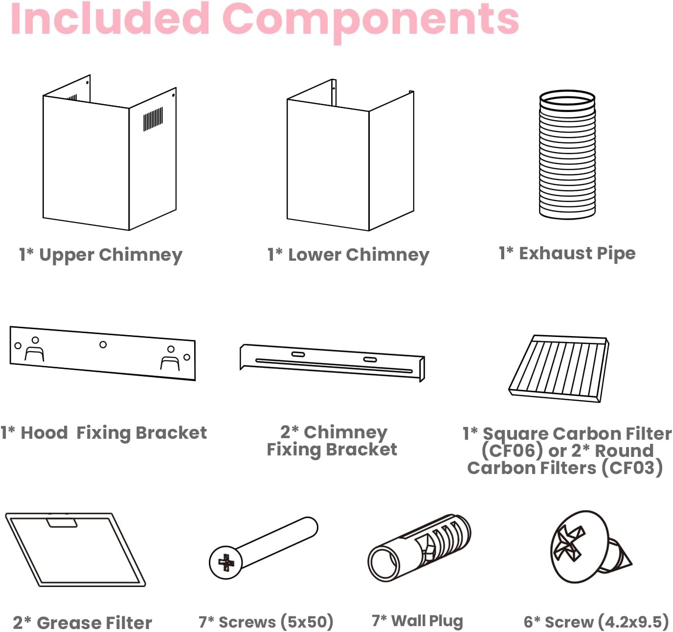 COMFEE 90cm A+++ Cooker Hood 90M77 | 650m³/h Gesture Control - Image 5