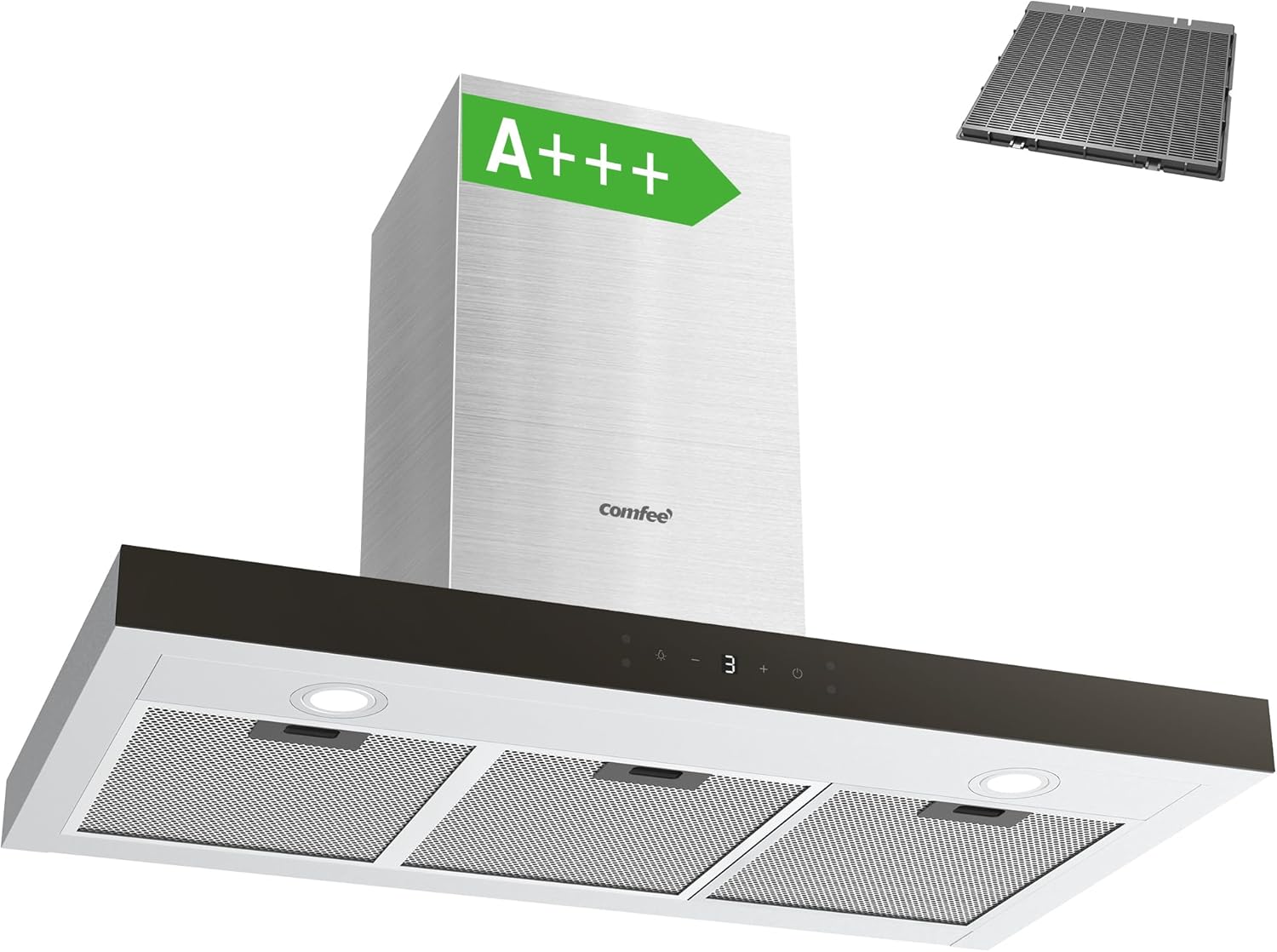 COMFEE 90cm A+++ Cooker Hood 90M77 | 650m³/h Gesture Control