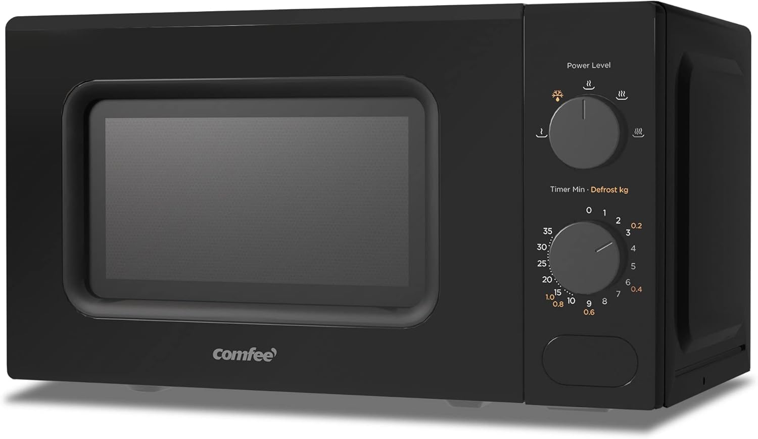 COMFEE' 20L Compact Microwave | 700W Manual Control Countertop Microwave