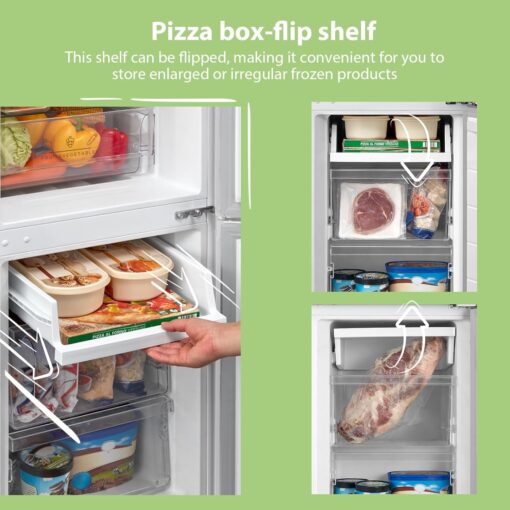 COMFEE RCB169BL2UK(E) | 174L Freestanding Fridge Freezer - Low