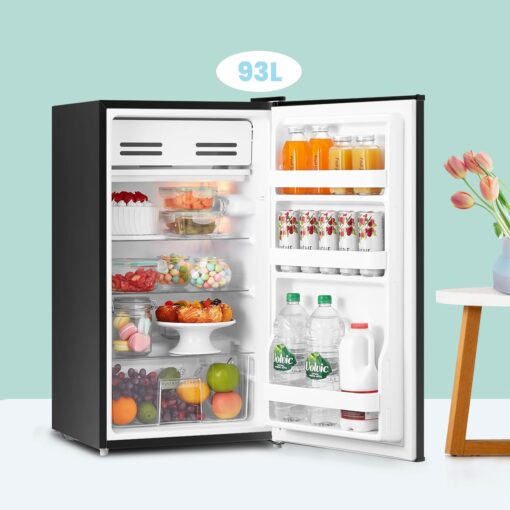 COMFEE' RCD93WH2(E) Under Counter Fridge 93L | Black | Cooler Box