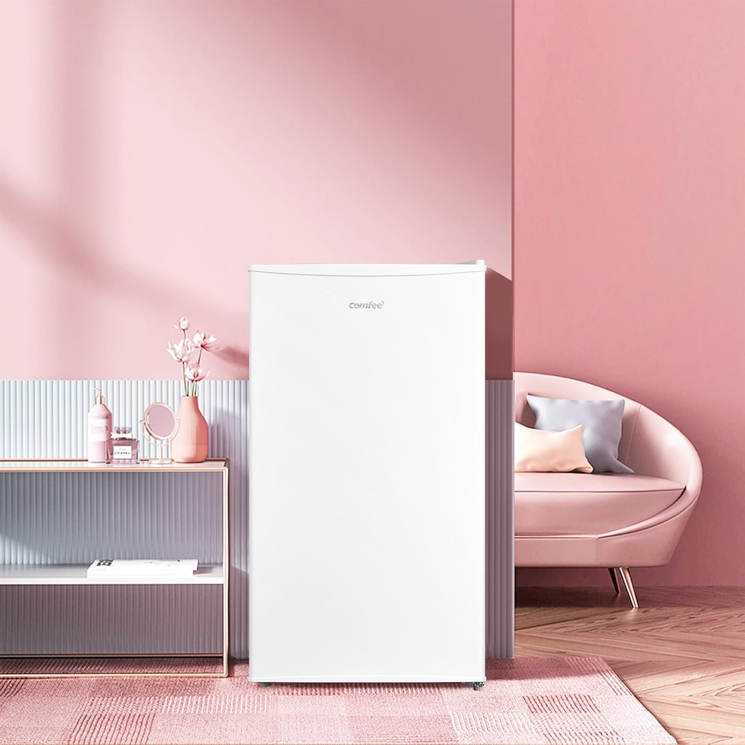 COMFEE' RCD93WH2(E) Under Counter Fridge 93L | Cooler Box | Reversible Door - Image 2