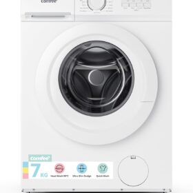 COMFEE’ 7KG Freestanding Washing Machine | Ultra-Slim 40cm with 1200RPM & Heat Wash 90°C